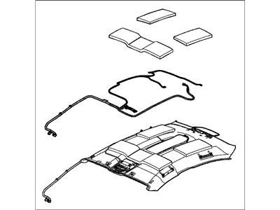 GM 92219138 Panel,Headlining Trim