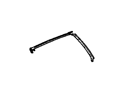 GM 15139464 Weatherstrip Assembly, Rear Side Door Upper Auxiliary Rh