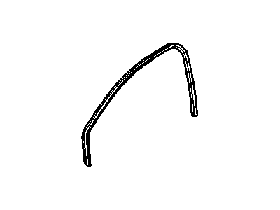 GM 20864019 Weatherstrip Assembly, Front Side Door Window Inner