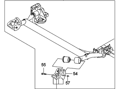 Pontiac G3 Axle Shaft - 96653128