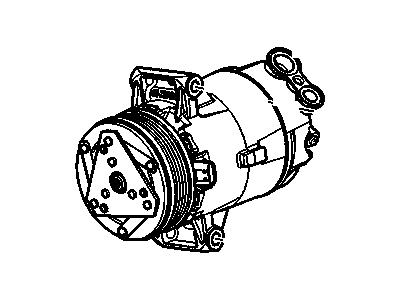 GM 20772560 Air Conditioner Compressor Kit