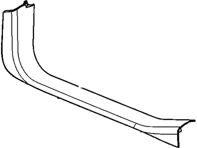 GM 15244952 Plate,Front Side Door Sill Trim