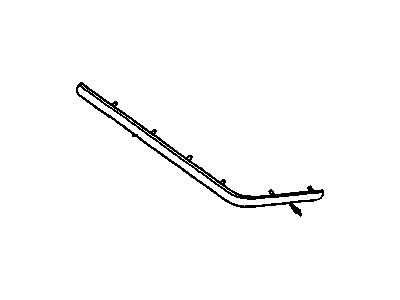 GM 25523037 Strip Assembly, Front Bumper Lower Rubber