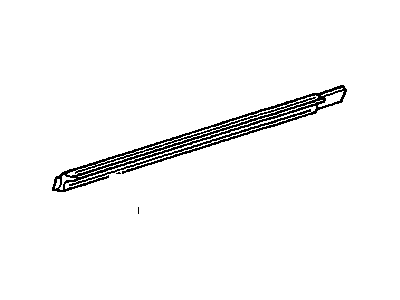 GM 10077943 Molding Assembly, Front Side Door Window Reveal, R.H. @ Belt