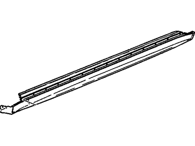 88980285 GM Molding Asm,Rocker Panel *Primed (LH) Illustration 1 of 1