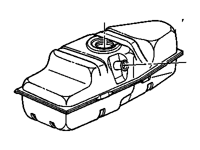 GM 15721551 Tank Assembly, Fuel