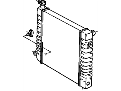 Oldsmobile Firenza Radiator - 3049123