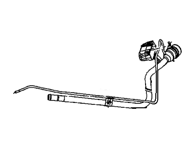 Saturn L300 Fuel Filler Hose - 10382365