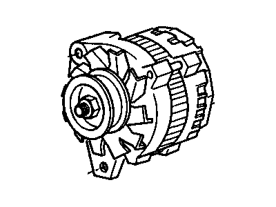 GM 19135922 Reman Alternator (Delco Cs130 100 Amps)