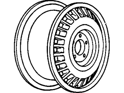 Oldsmobile Toronado Spare Wheel - 12334846
