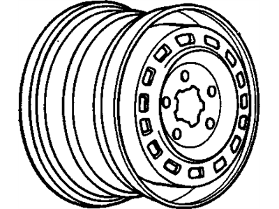 Cadillac Eldorado Spare Wheel - 9590935