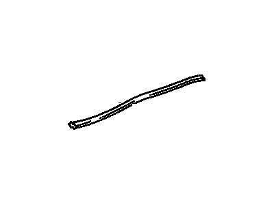 GM 10230753 Sealing Strip Assembly, Rear Side Door Window Inner