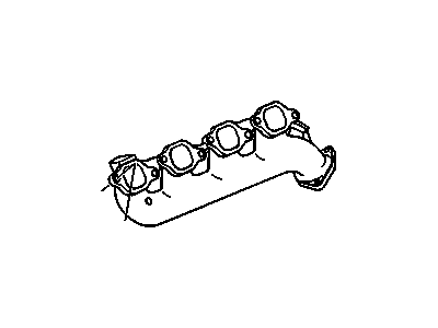 2002 Chevrolet Express Exhaust Manifold - 12557283