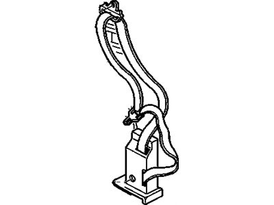 GM 88951019 Driver Seat Belt Kit (Retractor Side) *Neutral