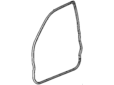 2005 Chevrolet Colorado Door Seal - 15290814