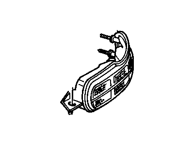 GM 88862188 Connector,Lamp, Stop & Tail & Turn Signal