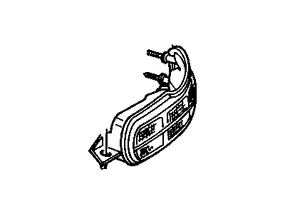 GM 5977151 Lamp Assembly, Tail