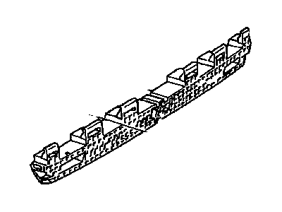 GM 5936633 Absorber,Rear Bumper Fascia Energy