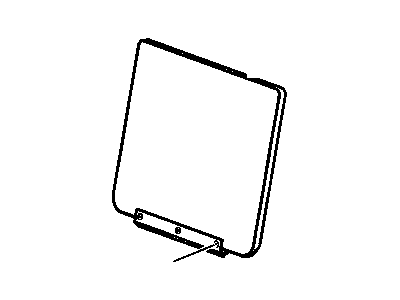 GM 88937984 PANEL, Seat Back Cushion