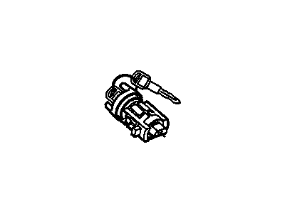 GM 26049133 Key,Ignition Lock