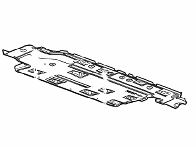 GM 84052477 Deflector Assembly, Underbody Front Air