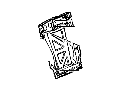 88948942 GM Frame Asm,Rear Seat Back Cushion Illustration 1 of 1