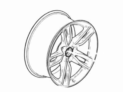 Cadillac CTS Spare Wheel - 23492302