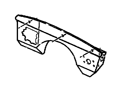 GM 10298036 Insulator Assembly, Dash Panel <Use 1C2K