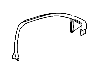 Cadillac STS Weather Strip - 15889096