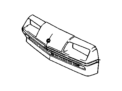 1982 Buick Skyhawk Bumper - 12334965