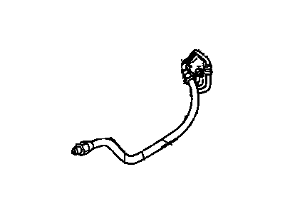 GM 12472200 Engine Oil Cooler Outlet Hose Assembly