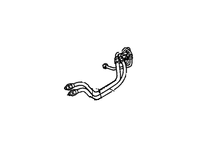 GM 12472199 Engine Oil Cooler Inlet Hose Assembly