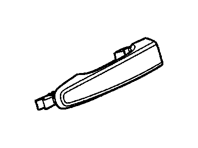 GM 92214647 Lever,Rear Side Door Outside Handle