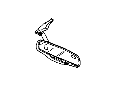 GM 12481935 Retainer,Inside Rear View Mirror Wiring Lead