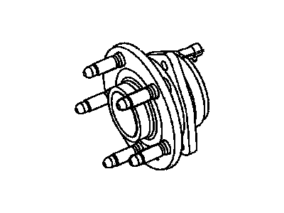 2009 Pontiac G8 Wheel Bearing - 92192305