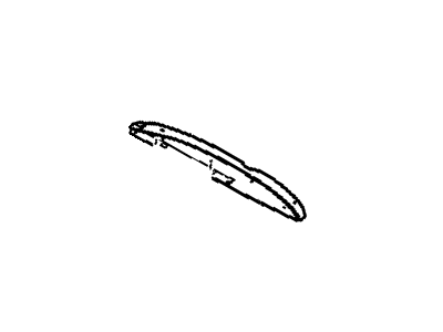 15213066 GM Filler, Pick Up Box Side Panel Front Illustration 1 of 1