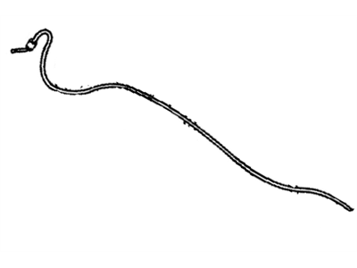 Oldsmobile Fuel Door Release Cable - 10228633