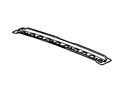25854743 GM Bow Assembly, Roof Panel #1 Illustration 1 of 1