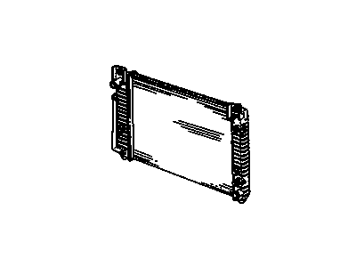 2003 Chevrolet Suburban Radiator - 15849616