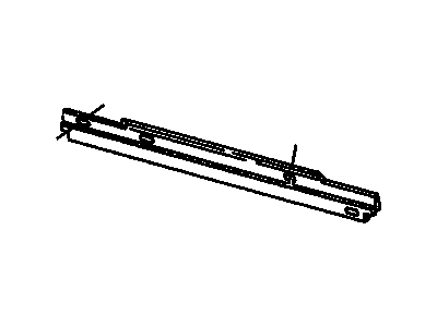 GM 10111989 Plate, Front Side Door Sill Trim
