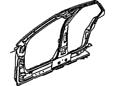 GM 25642485 Frame Assembly, Front & Rear Side Door Opening