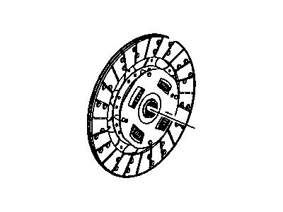 GM 15061132 Plate Assembly, Clutch Driven (Friction)