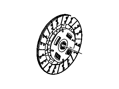 Cadillac Clutch Disc - 15061132