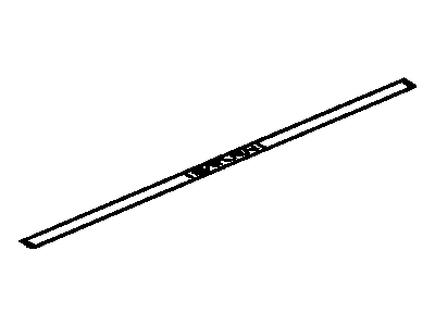 GM 22662011 Plate Asm,Front & Rear Side Door Sill Trim