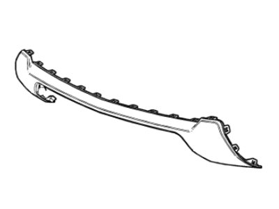 GM 42615766 Plate, Front Bpr Fascia Skid