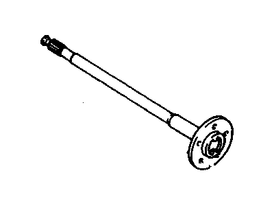 GM 26018080 Rear Axle Drive Shaft