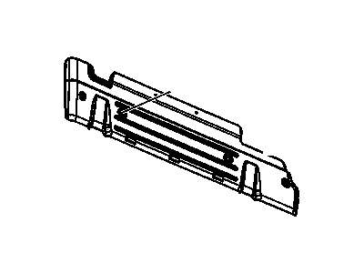 GM 25847155 Shield, Fuel Tank Front