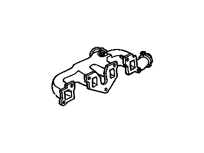 1991 Cadillac Deville Exhaust Manifold - 3521872