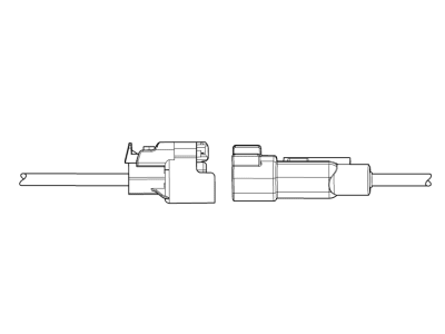 2019 Cadillac XT5 Forward Light Harness Connector - 19300889