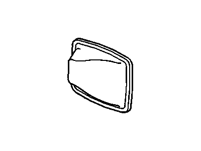 1996 Chevrolet Express Side View Mirrors - 12385590